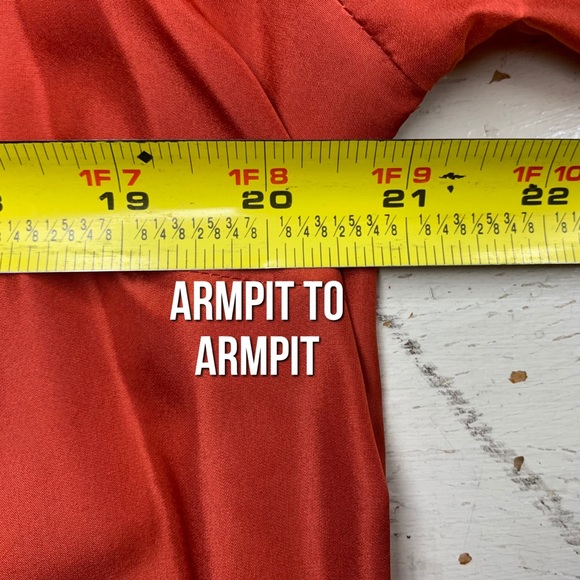 Soft Surroundings : silk tuxedo ruffled blouse #0113 - Picture 8 of 9